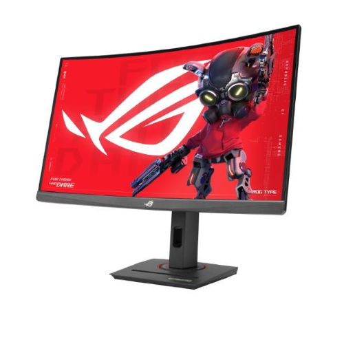 ASUS ROG Strix XG27WCS - Monitor LCD - gaming - curvato - 27" - 2560 x 1440 2K @ 180 Hz - Rapid VA - 400 cd/m² - 3000:1 - DisplayHDR 400 - 1 ms - HDMI, DisplayPort, USB-C - nero